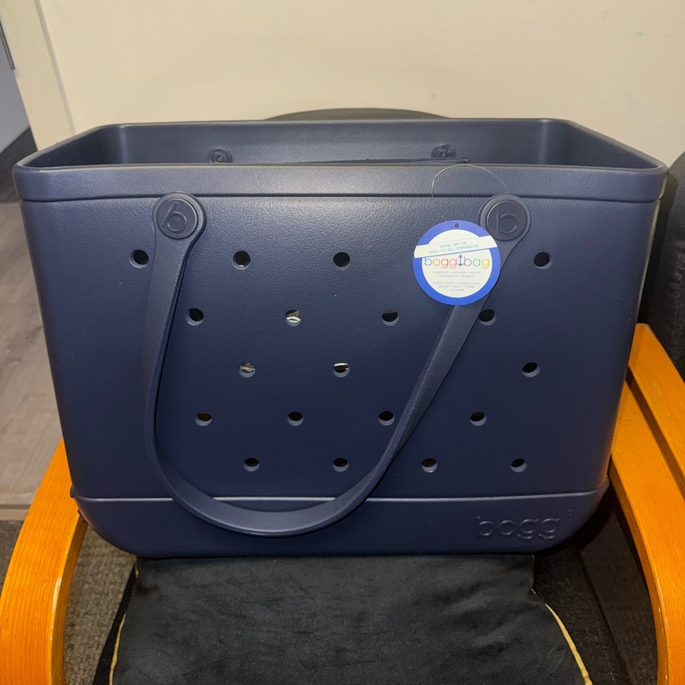 NWT Original Bogg Bag You Navy Me Crazy
